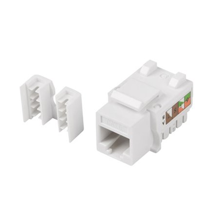 lanberg cat 6 utp rj45 conector trapezoidal de 90 graus