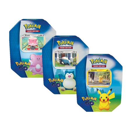 Jogo de cartas pokemon tcg go v gift tin random Inglês