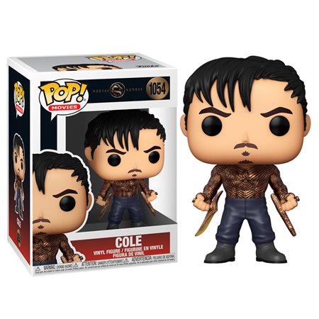 Funko Pop Mortal Kombat Cole Young Efeito Metálico 53850