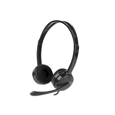 Fones de ouvido Natec canary com microfone preto