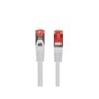 Patch cord rj45 lanberg cat.6 ftp 1m cinza