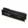 Memória ram ddr4 16gb 2x8gb kingston hyperx fury blak gaming - 3200 mhz - pc4 - 25600 - cl16 dimm