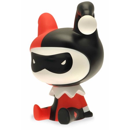 Figura cofrinho plastoy dc comics harley quinn chibi liga da justiça pvc