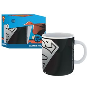 Caneca gb eye cerâmica dc comic superman black style