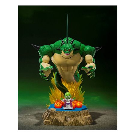 Figura tamashii nações dragon ball z porunga & dende surgem shenron genuíno!! sh figuarts bandai