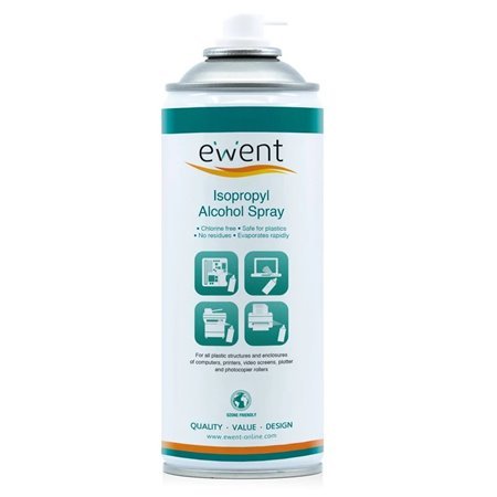 Ewent limpador de álcool isopropílico 400ml - uso vertical