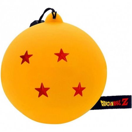 Teknofun madcow entretenimento lâmpada led dragon ball z dragon ball 4 estrelas sem fio com alça 2 funções de luz