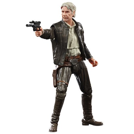 Figura hasbro star wars han solo o despertar da força da série negra