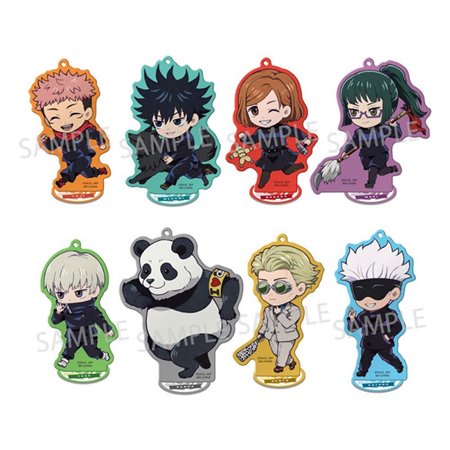 Conjunto de figuras de acrílico megahouse jujutsu kaisen toko toko mascote versão limitada