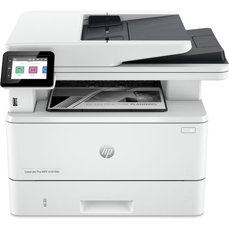 Multifuncional hp laser monocromático laserjet pro 4102fdwe hp+ fax - a4 - 40ppm - rede - wi-fi - duplex