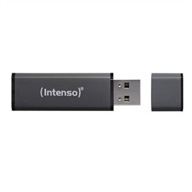 memória usb 2.0 inteso alu 64gb antracite