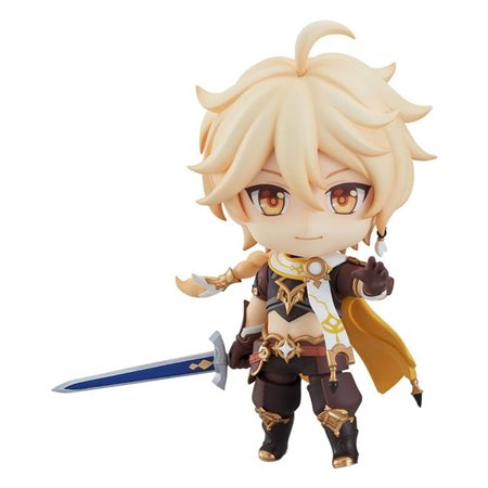 Figura bom sorriso companhia nendoroid genshin viajante de impacto éter