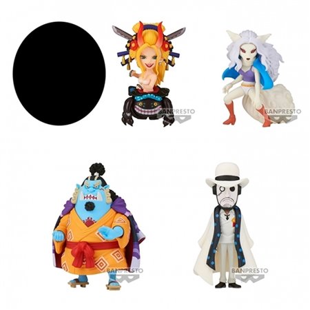 Figura colecionável Banpresto One Piece World Wanokuni Onigashima 6 unidade aleatória