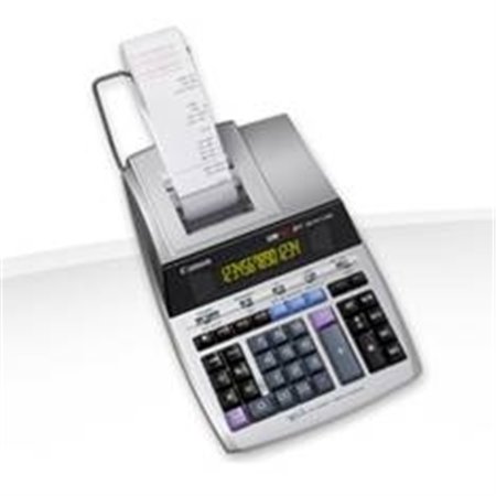 Calculadora de mesa canon pro mp1411 - display ltsc de 14 dígitos e 2 cores - cálculo financeiro de impostos e conversão de moed