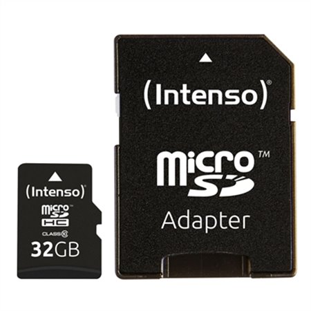 Intense 32gb cl10 cartão de memória micro sd + adaptador sd