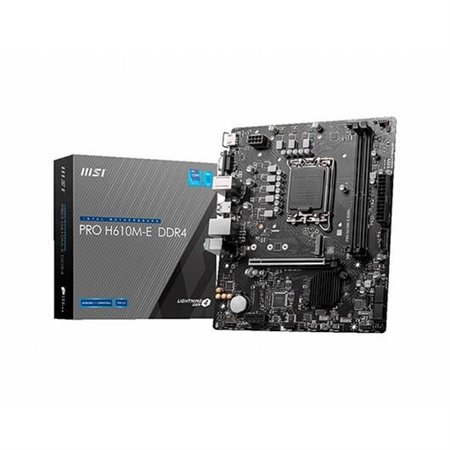 Placa mãe msi 1700 pro h610m - e ddr4