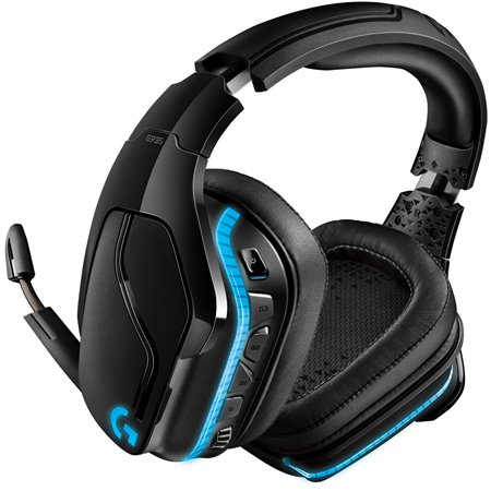 Fones de ouvido para jogos Logitech g935 7.1 sem fio 2,4 GHz