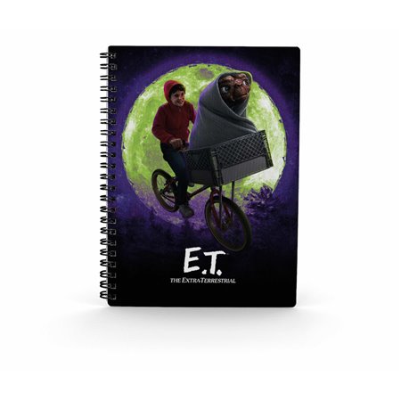 Notebook efeito 3d bike elliot et
