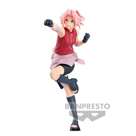 Figura banpresto naruto shippuden vibração estrelas haruno sakura