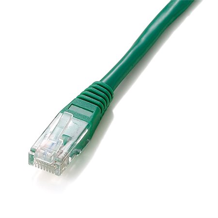 Patch cord de cabo vermelho rj45 u - utp cat6 5m verde