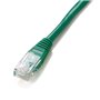 Patch cord de cabo vermelho rj45 u - utp cat6 5m verde