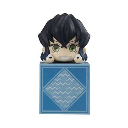 Figura bom sorriso companhia hikkake kimetsu no yaiba matador de demônios inosuke hashibira com bolinhos de arroz