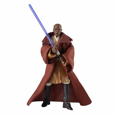 Figura hasbro mace windu 9 -5 cm sw ataque dos clones star wars vintage f44955x0