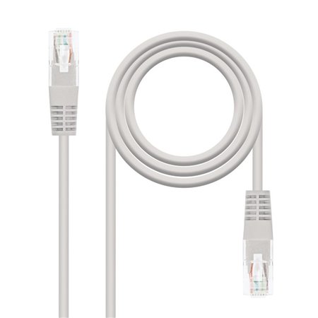 Patch cord rede utp cat.6 rj45 nanocabo 1m cinza