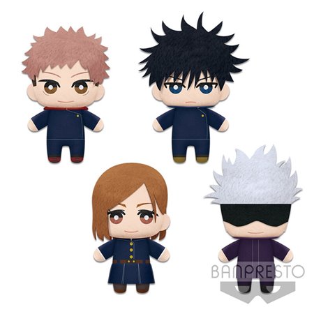 Brinquedo de pelúcia Banpresto Tomonui série 1 Jujutsu Kaisen 1 unidade aleatória