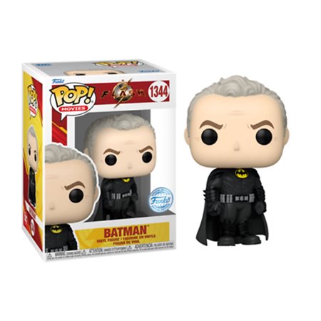 Funko Pop Dc Comics The Flash Batman (Keaton) Sem Máscara