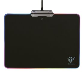 Mousepad para jogos Factor - xpad rgb preto