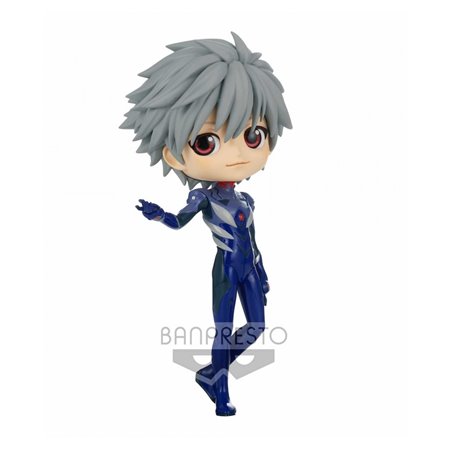 Figura banpresto q posket evangelion nova edição teatral kaworu nagisa plugsuit syle ver. para