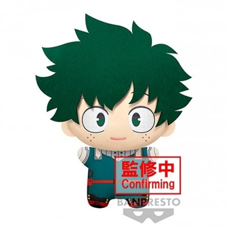 Banpresto my hero academia grande mascote de pelúcia izuku midoriya pelúcia