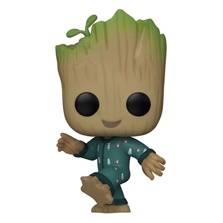 Funko Pop Marvel Guardiões da Galáxia Groot de pijama 70650