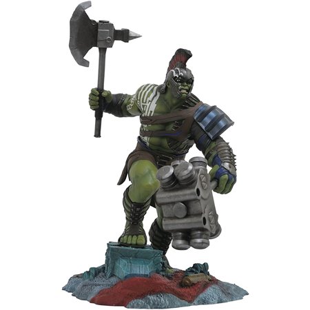 Figura diamante selecione galeria de brinquedos maravilha thor ragnarok hulk gladiador diorama