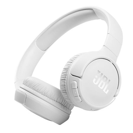 Fones de ouvido sem fio jbl tune 510bt - com microfone - bluetooth - branco