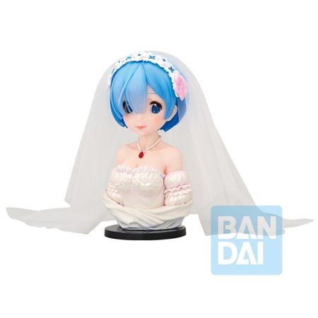 Figura ichibansho re: zero iniciando a vida em outro mundo rem sonho de casamento história futura