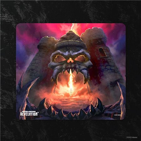 Mousepad para jogos mestres do universo revelação castelo grayskull 25 x 22 cm