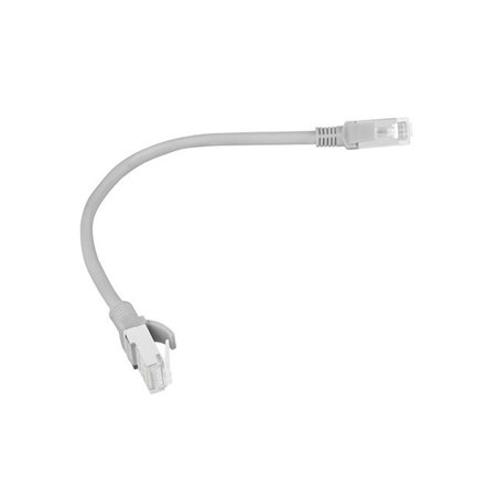 Lanberg patch cord cat.6 utp 0,25m cinza