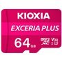 Cartão de memória micro secure digital sd kioxia 64gb exceria plus uhs - i c10 r98 com adaptador