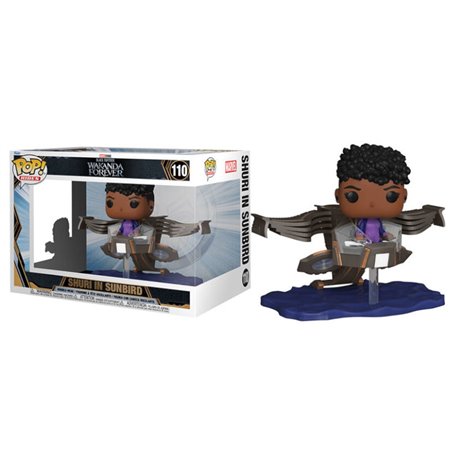 Funko Pop Super Deluxe Marvel Pantera Negra Wakanda Forever Shuri em Sunbird 63947