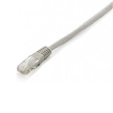 Patch cord de cabo de rede rj45 u - utp cat6 20m cinza