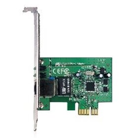 Placa de rede Ethernet pci - express 10 - 100 - 1000 rj 45 tp - link de baixo perfil