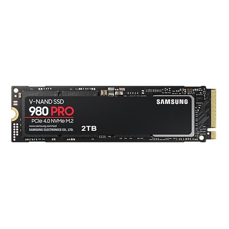 Disco rígido interno sólido ssd samsung mz - v8p2t0bw 980 pro 2 tb nvme pcie m.2 v - nand criptografado