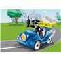 Playmobil pato de plantão mini carro de polícia