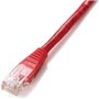 Patch cord de cabo vermelho rj45 u - utp cat6 10m vermelho