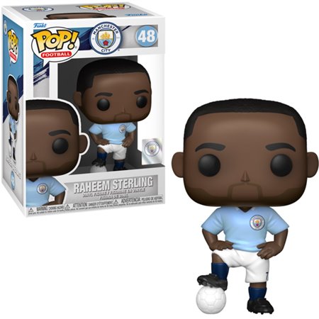 Funko Pop Sports Futebol Manchester City Raheem Sterling 57864