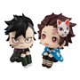 Pacote de 2 figuras megahouse look up genya & tanjiro kamado conjunto de presente de teste final