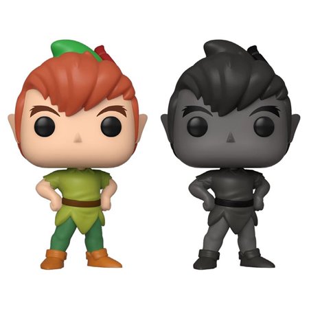 Pacote de 2 Funko Pops Disney Peter Pan com sombra