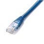 Patch cord de cabo vermelho rj45 u - utp cat6 5m azul